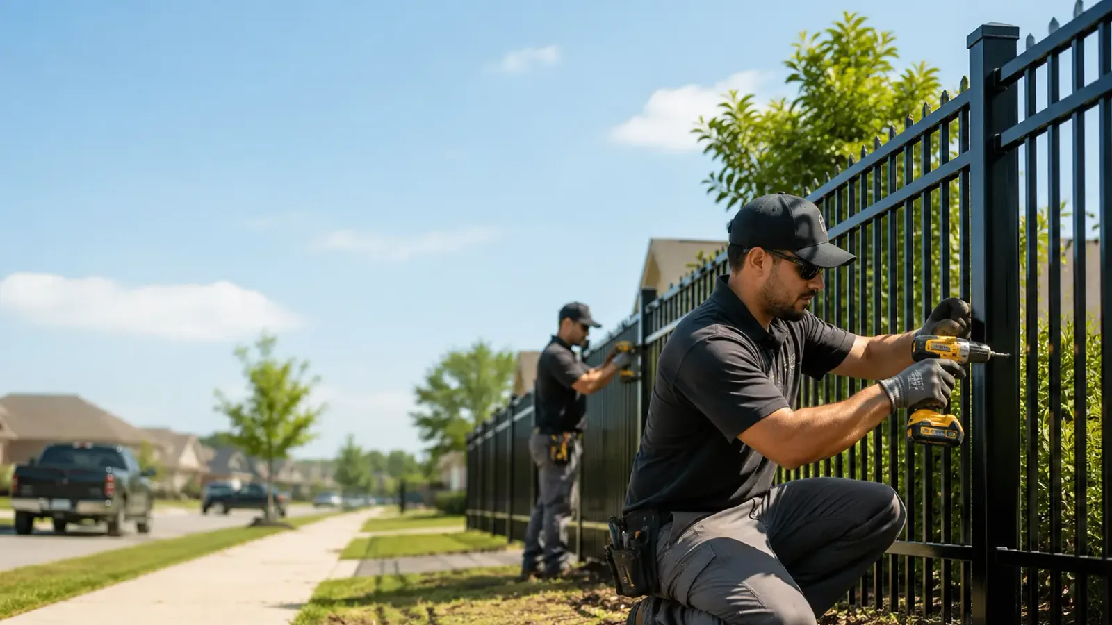 Metal Fence Installation in Oakville, CA